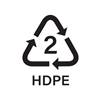 hdpe recyclable icon